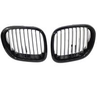 SKINII Calandre pour BMW Z3 1996-2002 1 Paire Calandre Avant Noire Brillante Côté Gauche Droit 51138412950 51138412949 Avant Grilles
