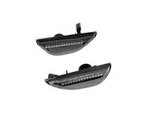 SKINII Clignotant De Rétroviseur pour Chevy pour Trax 2012-2020 Accessoires Voiture LED Clignotant Séquentiel Lampe Marqueur Latéral Dynamique Clignotant(Crystal White)