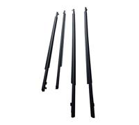 SKINII Joints de Portes et fenêtres Garniture De Moulage Joint De Vitre Latérale Voiture en Caoutchouc Noir 4 Pièces pour Toyota pour Prius 2010 - 2015 Joint Voiture