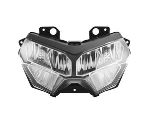 SKINII Phares Avant Assemblage Moto Ensemble De Phare Avant À LED pour Moto pour Kawasaki pour Z650 pour Z900 2020-2024 pour Z400 2018-2020 Phare Travail Moto Phare