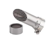 SKINII Pot Moto Pot Echappement pour Kawasaki Z900 2017-2022 Système D'échappement Moto en Acier Inoxydable Silencieux À Enfiler avec Maille Pot d'échappement