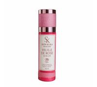 Skinkura Huile de Rose Visage Sérum - Hydratant & Éclaircissant | Rosa Damascena - Kelaat M'Gouna, Vallée de Roses - Extrait de Fleur de Rosa Damascena - Huile de Rose - Sérum Visage - 60 ml