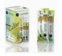 Skinkura Premium Matcha Detox Thé - Bromélaïne & Goût Citron | Thé Vert Thé Minceur | 20 Sachets | Détox Naturel & Antioxydants