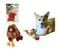 Skinneeez Jouet Peluche pour Chien Poule 32 cm