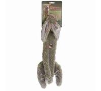 SKINNEEEZ-Peluche lapin plat gris pour chien Skinneez - 61 cm
