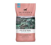 Skinner's Field & Trial Salmon & Rice 15 kg - Nourriture sèche complète pour chiens de travail adultes, digestion douce, pelage brillant