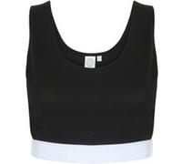 Skinni Fit - Débardeur court - Femme (L) (Noir/blanc) - UTRW5493 Noir/blanc G