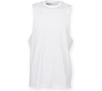Skinni Fit - Débardeur sport - Homme (XS) (Blanc) - UTRW4739 Blanc G