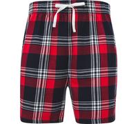 Skinni Fit - Short décontracté TARTAN - Homme (L) (Rouge/bleu marine) - UTRW7322 Rouge/bleu Marine G