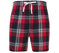 Skinni Fit - Short décontracté TARTAN - Homme (M) (Rouge/bleu marine) - UTRW7322 Rouge/bleu Marine G