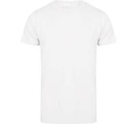 Skinni Fit - T-shirt à manches courtes et col en V - Homme (L) (Blanc) - UTRW4428 Blanc