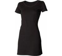 Skinni Fit - T-shirt robe - Femme (XL) (Noir) - UTRW1374 Noir G