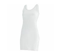 Skinnifit Débardeur Extra Long Stretch Femme, Blanc., M