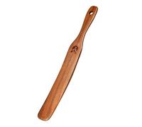 Skinny Spurtle - Spatule d'agitation de pain | Spatule à pain en bois, fouet à pain de fermentation multifonctionnel, grattoir étroit à palette fine pour cuisiner