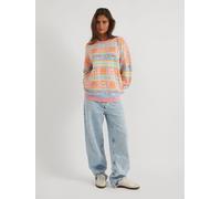 Skinnydip Pull Skinnydip Care Bears rayé en maille