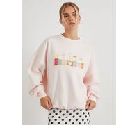Skinnydip Skinnydip Pink Disney Where Dreams Do Come True Sweatshirt