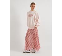 Skinnydip Skinnydip Pink Pretty Little Love Club Sweatshirt