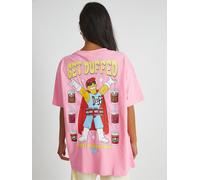 Skinnydip Skinnydip Pink The Simpsons Get Duffed T-Shirt