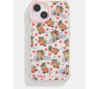 Skinnydip Skinnydip Rouge Disney Gus Ditsy Caur iPhone 15 Grande taille Case