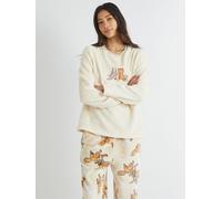 Skinnydip Skinnydip White Disney Fox and The Hound Fleece Pyjamas Set