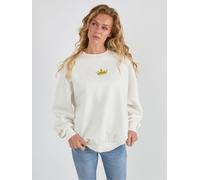 Skinnydip Skinnydip White Disney Princess Signature Sweatshirt