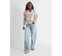 Skinnydip Skinnydip White Miffy Cable Knitted Cardigan