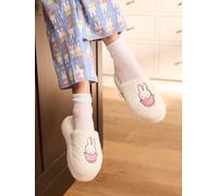 Skinnydip Skinnydip White Miffy x Pink Dress Slippers