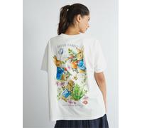Skinnydip Skinnydip White Peter Rabbit x Poster T-Shirt