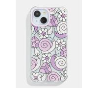Skinnydip Skinnydip White Purple iPhone 14 Pro Case
