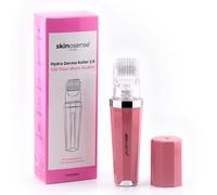 Skinosense® Hydra Derma Roller 3.0 Microneedling Roller avec 520 micro-aiguilles en titane, pour une peau plus ferme et plus lisse, idéal pour la cellulite et les irrégularités, doux et efficace pour