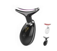 Skinova Beauty Lumi Beauty 7 lumières Masseur Facial Skin Radiance Anti-Rides Avec Lifting, Affine Et Sculpte Le Visage (Noir)