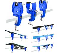 SkinRocks Ski Vise Racing Skispanner Pro Plus World Cup porte-skis bleu