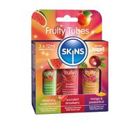 Skins Fruity Sampler Tubes lot de gels lubrifiants