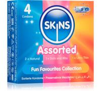 Skins Assorted préservatifs mix Vanilla 4 pcs