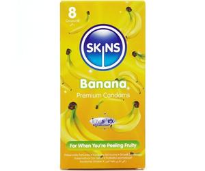 Skins - Banana Premium Kondome Packung 8