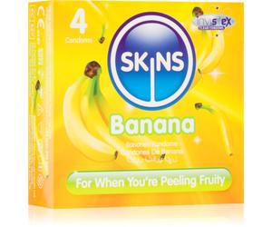 Skins Banana préservatifs 4 pcs