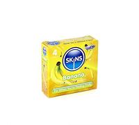 Skins Condoms UK Skins Lot de 4 préservatifs Banane