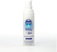 SKINS Delay Gel for Men - Gel désensibilisant naturel - Emballage et flacon discrets - Sans parfum 30ML