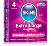 Skins Extra Large préservatifs Vanilla 4 pcs