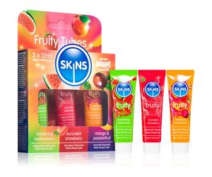 Skins Fruity Sampler Tubes lot de gels lubrifiants