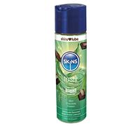 SKINS Lubrifiant comestible - Lubrifiant à la menthe et au chocolat - Lubrifiant aromatisé pour lubrifiant oral à base d'eau - Lubrifiant comestible au goût magnifique pour le plaisir oral et les