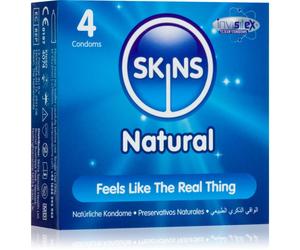 Skins Natural préservatifs Vanilla 4 pcs