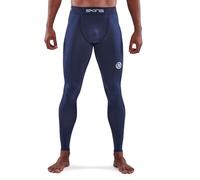 Skins Série 1 Performance Collant Long de Compression Pantalon, Bleu Marine, L Homme