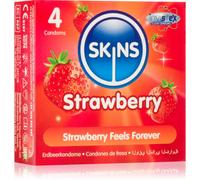 Skins Strawberry préservatifs 4 pcs