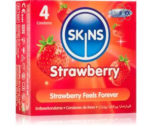 Skins Strawberry préservatifs 4 pcs