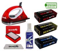 SKINSTAR Allume feu, Starter Fart De Ski Set,Fer à repasser en cire Brosse