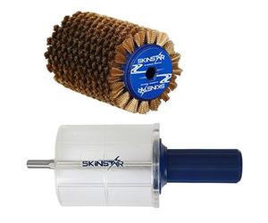 SkinStar Complet Brosses Set Brosse de Rotor Vitesse Bâton Brosse Kupfer-Bronze