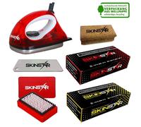 SkinStar Démarreur Ski Cire Set De , Fer à Repasser en Brosse Hydrocarbone