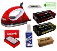 SkinStar Démarreur Ski Cire Set , Fer de Fartage Brosse Cire de Hydrocarbone