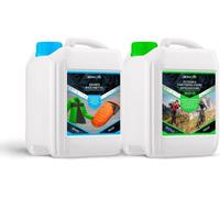 SkinStar Détergent pour textiles en duvet + Wash-In Imprégnation double pack de 2,5L chacun
